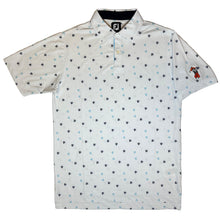 Load image into Gallery viewer, FootJoy Parachute Print Lisle Self Collar Polo