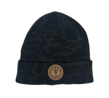 Load image into Gallery viewer, Richardson Duck Camo Beanie with Leather Patch