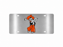 Load image into Gallery viewer, Wincraft Swinging Pete Metallic License Plate
