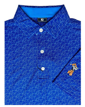 Load image into Gallery viewer, FootJoy Golf Course Doodle Pique Polo

