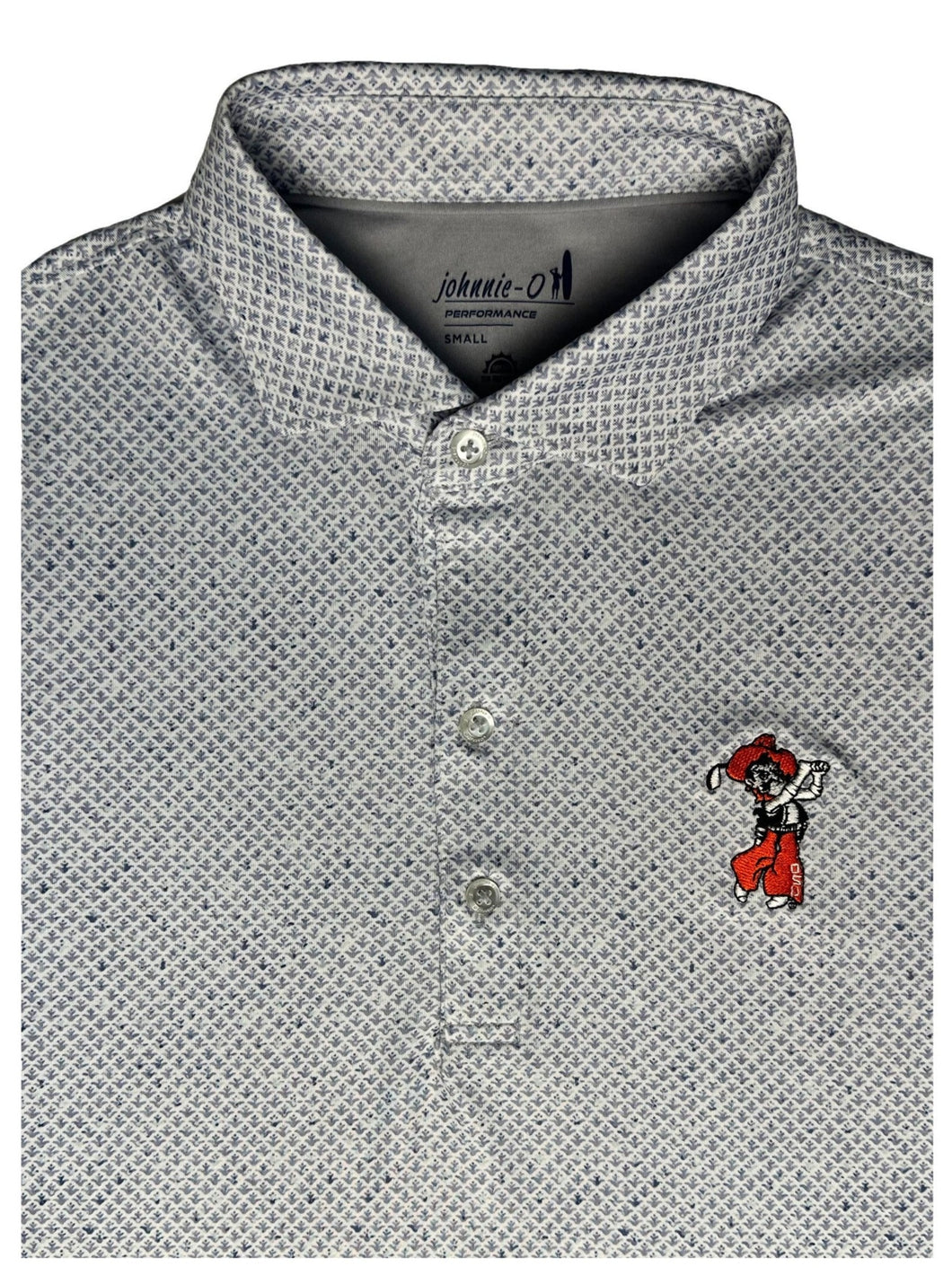 Johnnie-O Men's Howie Printed Jersey Performance Polo