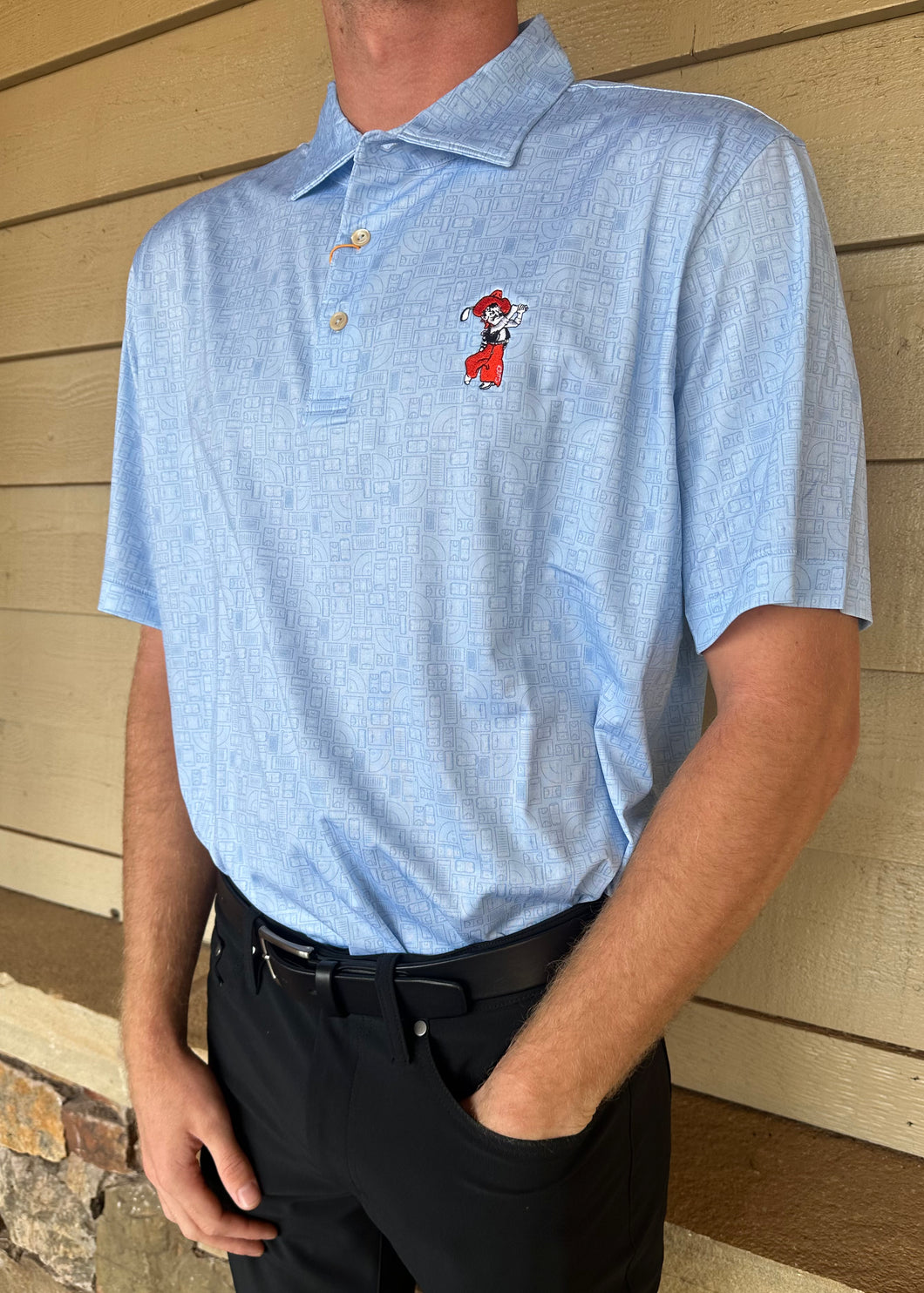 Peter Millar Out of Bounds Performance Jersey Polo